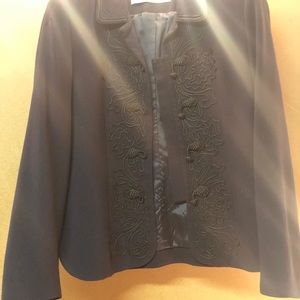 Vintage Navy Blue Blazer